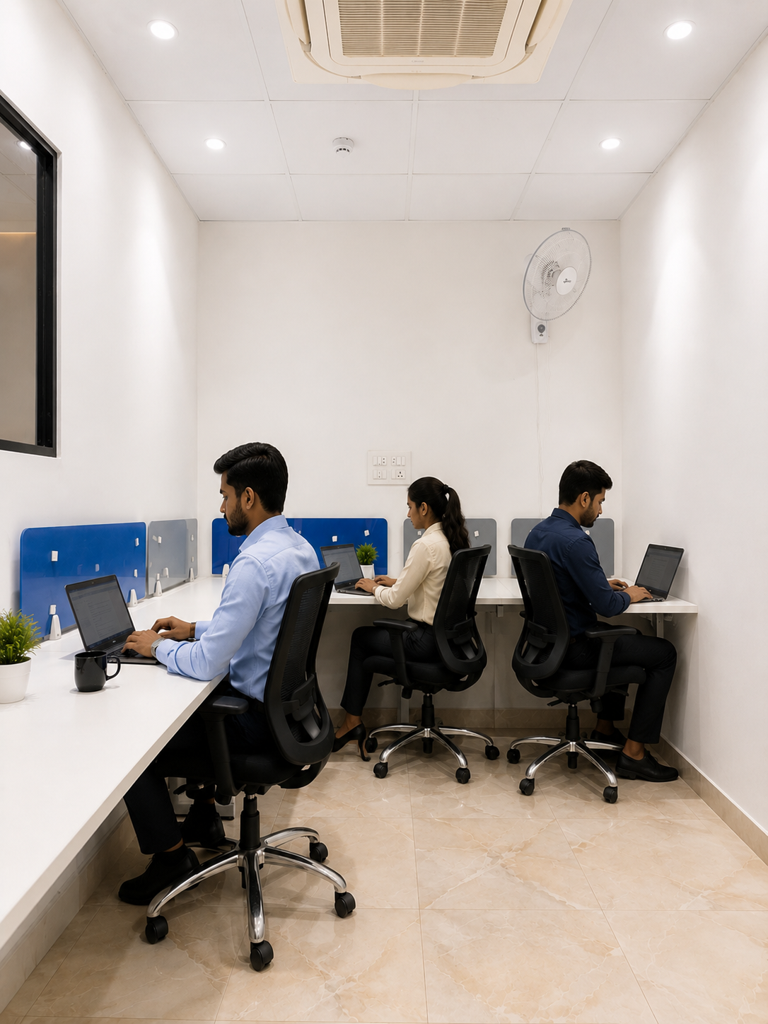 Private Cabin Office Space in a Coworking Environment